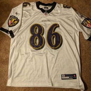 NFL Ravens #86 Todd Heap Jersey